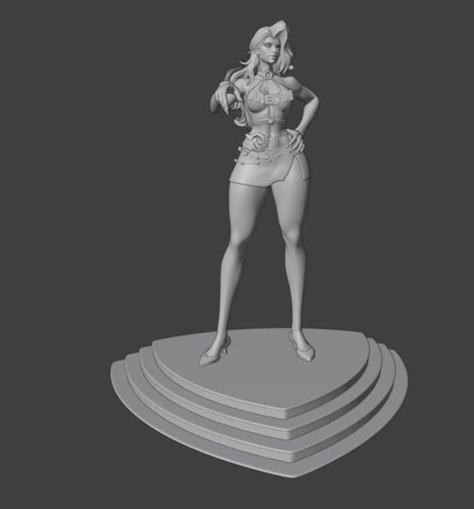 League of Legends 3D printed collectible figure, unpainted, 15cm